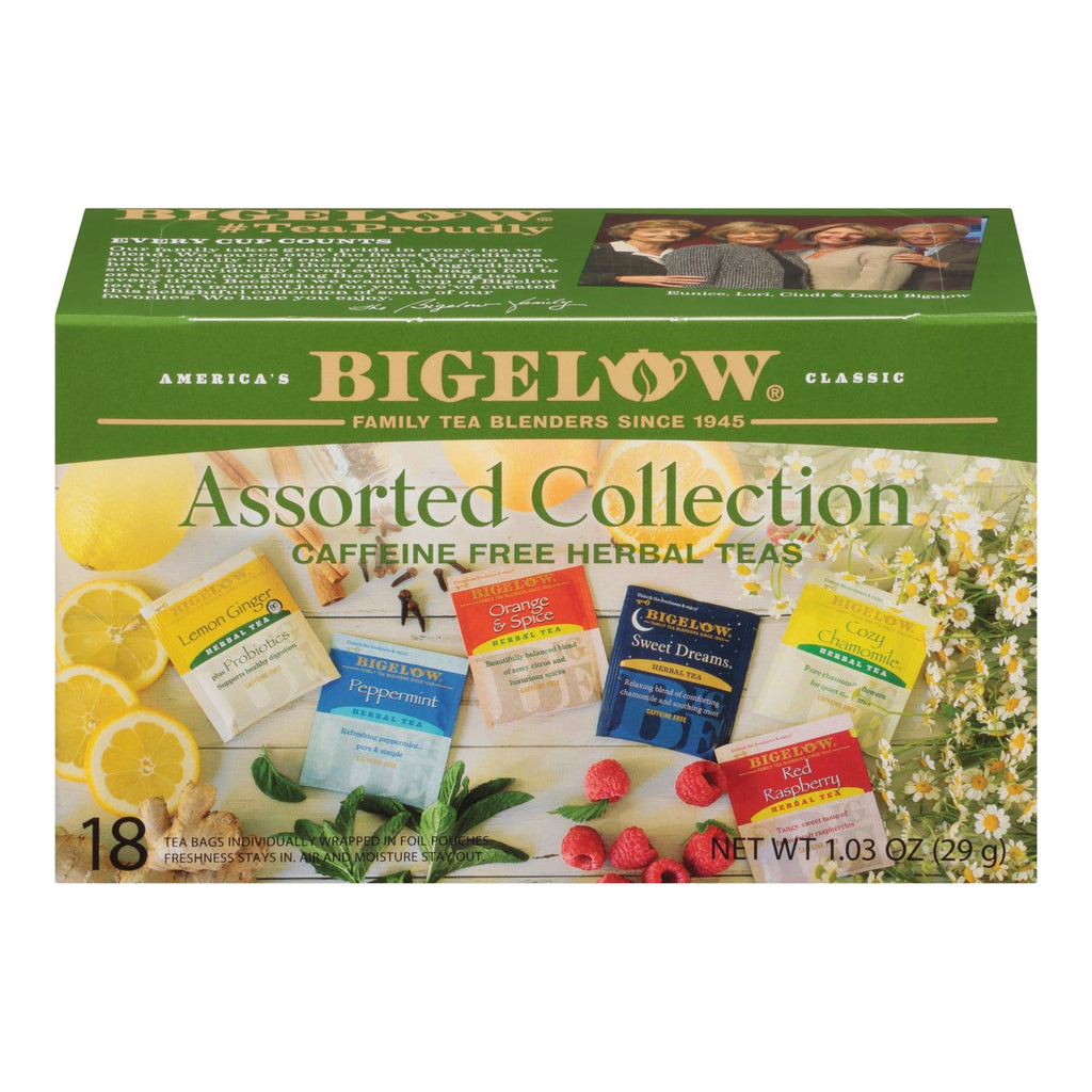 Bigelow Tea Assorted Herb Tea - Case Of 6 - 18 Bag - Lakehouse Foods