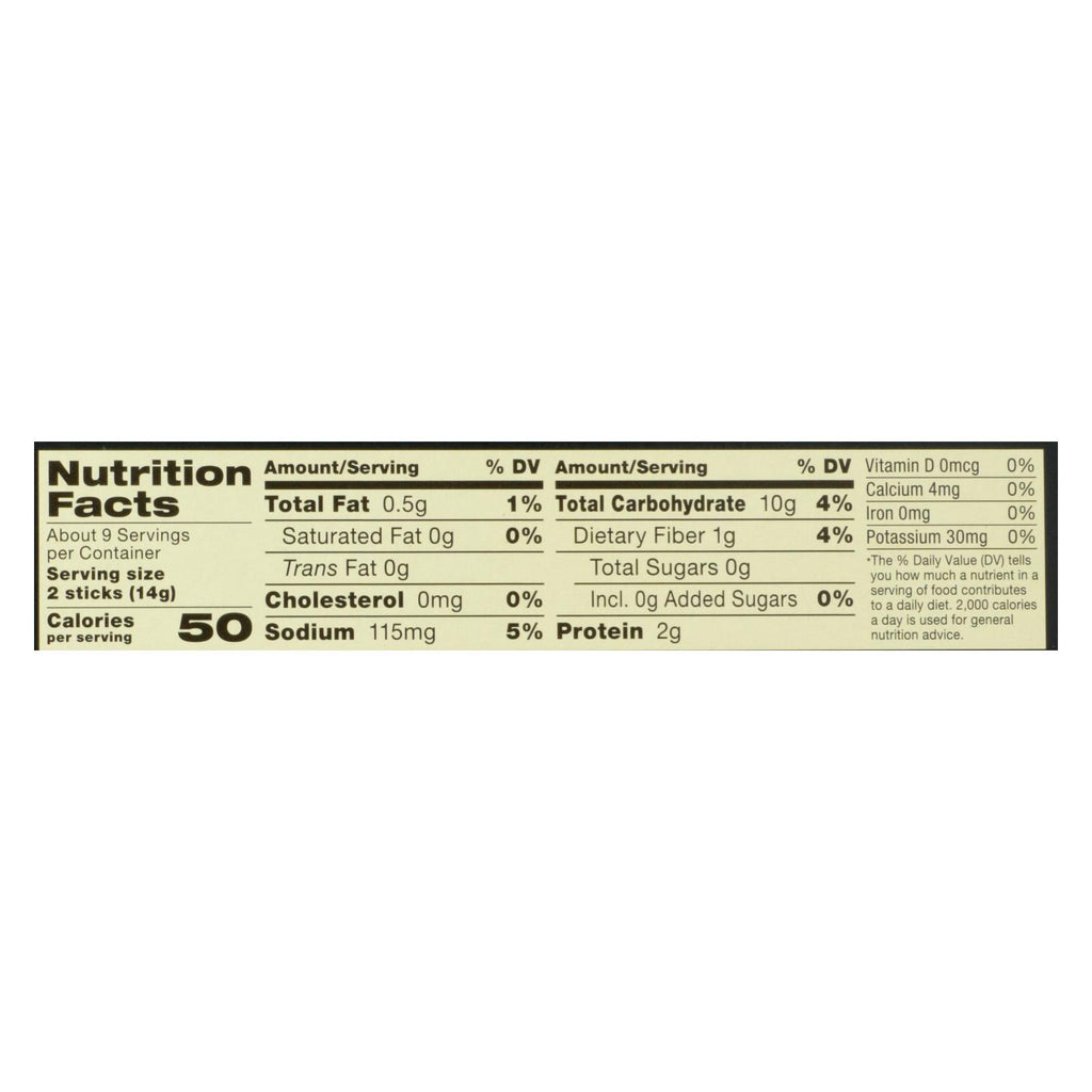 Alessi - Breadsticks - Garlic - Case Of 12 - 4.4 Oz. - Lakehouse Foods