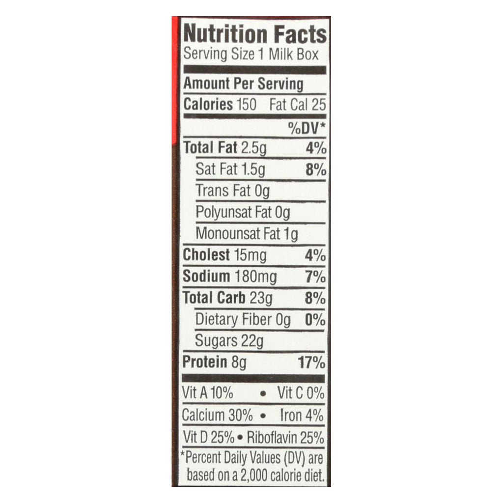 Horizon Lowfat Chocolate Milk  - 1 Each - 12-8 Fz - Lakehouse Foods