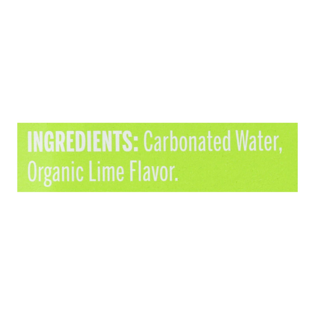 Nixie Sparkling Water - Sparkling Water Lime - Case Of 3 - 8-12 Fz - Lakehouse Foods