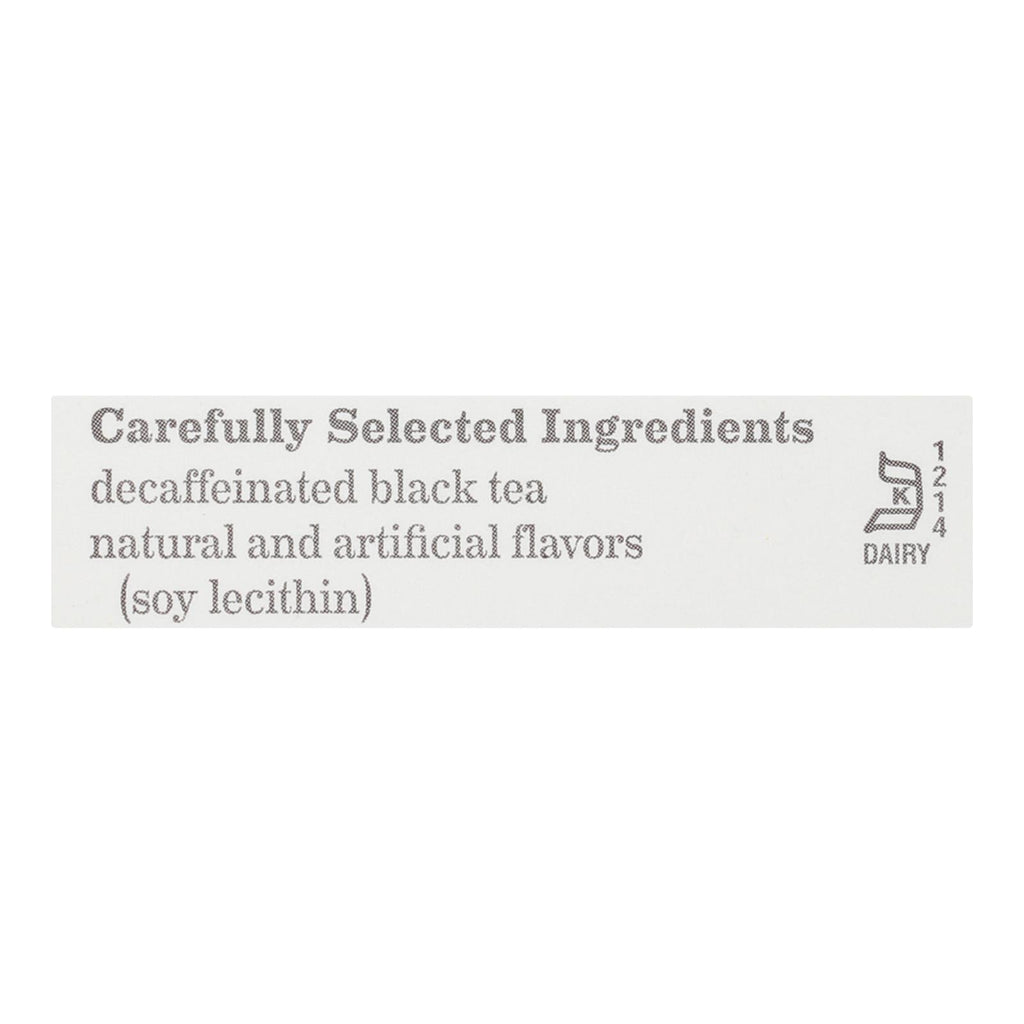 Bigelow Tea Tea - Decaf - French Vanilla - Case Of 6 - 20 Bag - Lakehouse Foods