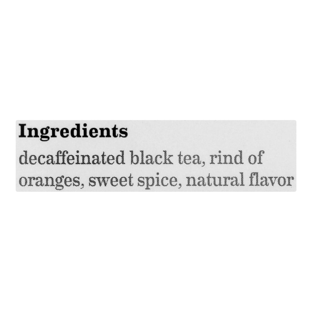 Bigelow Tea Constant Comment Decaffeinated Black Tea - Case Of 6 - 20 Bags - Lakehouse Foods