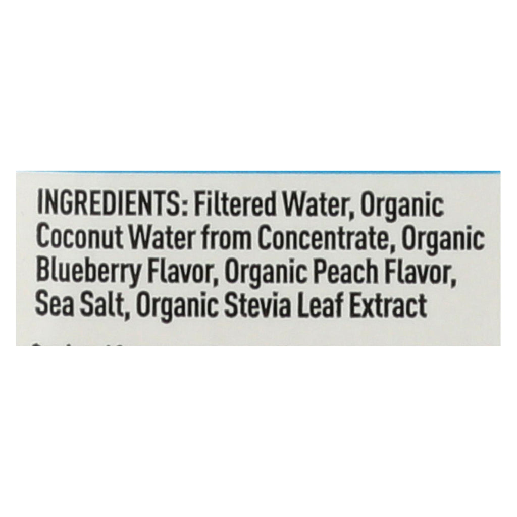 Nooma Electrolite Drink - Organic - Blueberry Peach - Case Of 12 - 16.9 Fl Oz - Lakehouse Foods