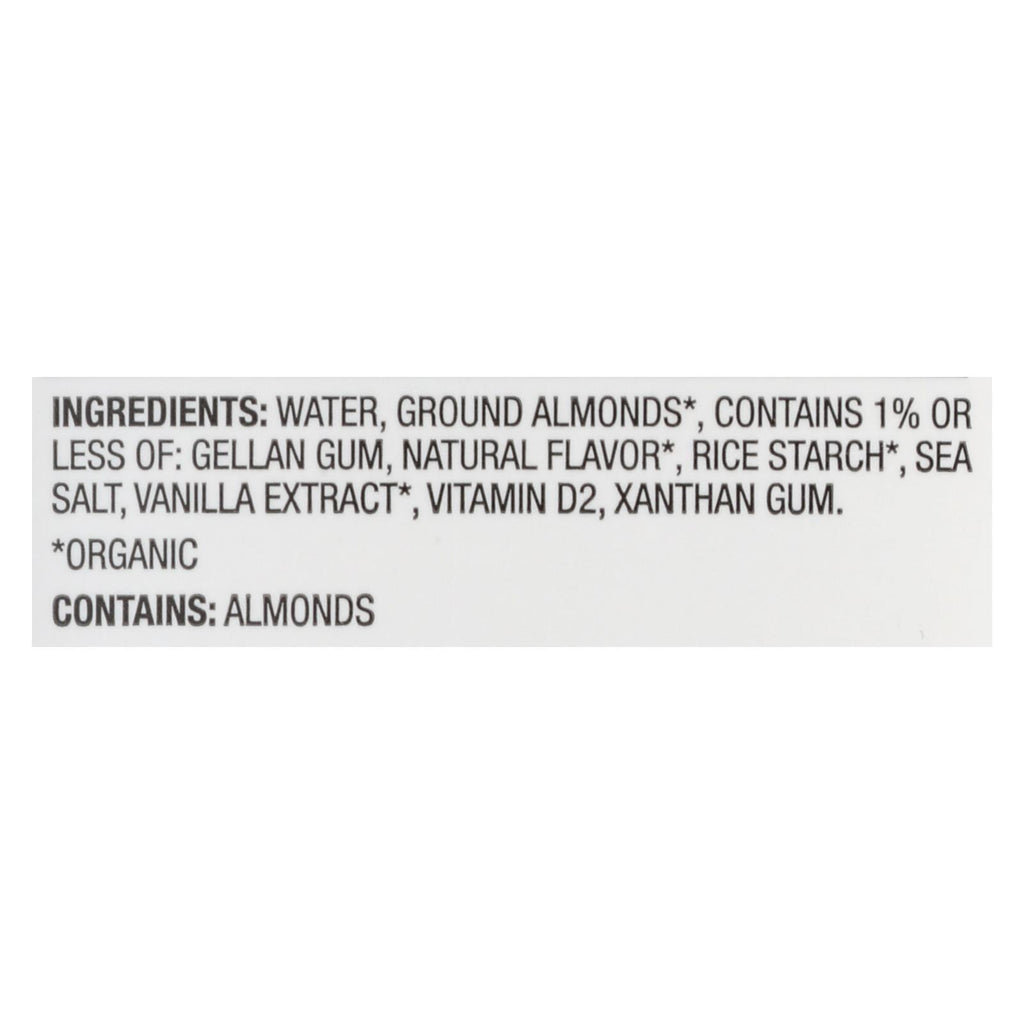 Pacific Natural Foods Almond Original - Unsweetened - Case Of 12 - 32 Fl Oz. - Lakehouse Foods