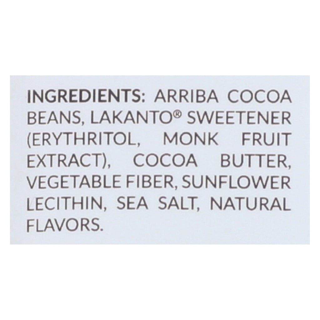 Lakanto - Monkfruit Sweetened Chocolate Bar - 55% Cocoa - Case Of 8 - 3 Oz. - Lakehouse Foods