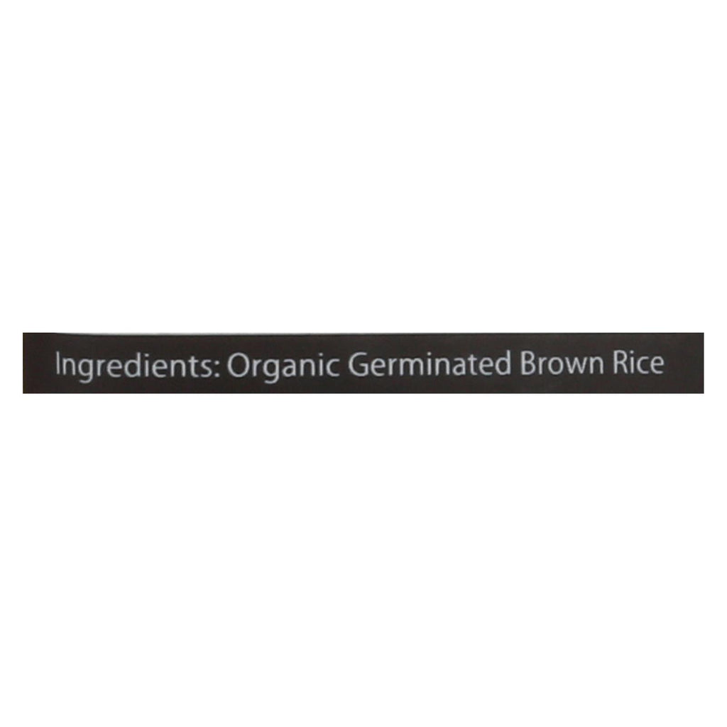 Truroots Organic Germinated Brown Rice - Whole Grain - Case Of 6 - 14 Oz. - Lakehouse Foods