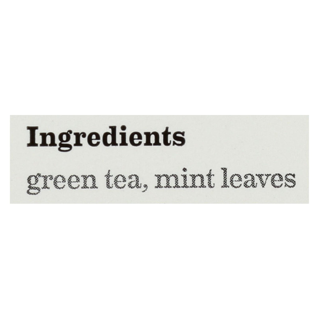 Bigelow Tea Green Tea - With Mint - Case Of 6 - 20 Bag - Lakehouse Foods