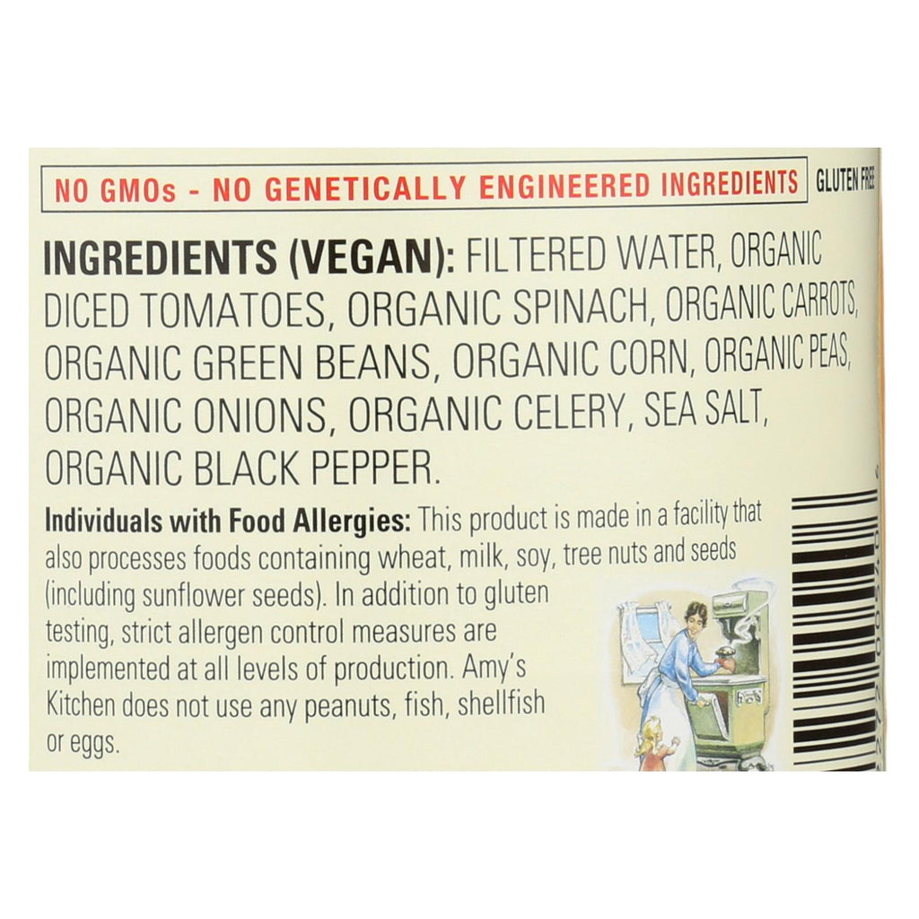 Amy's - Organic Chunky Vegetable Soup - Case Of 12 - 14.3 Oz - Lakehouse Foods