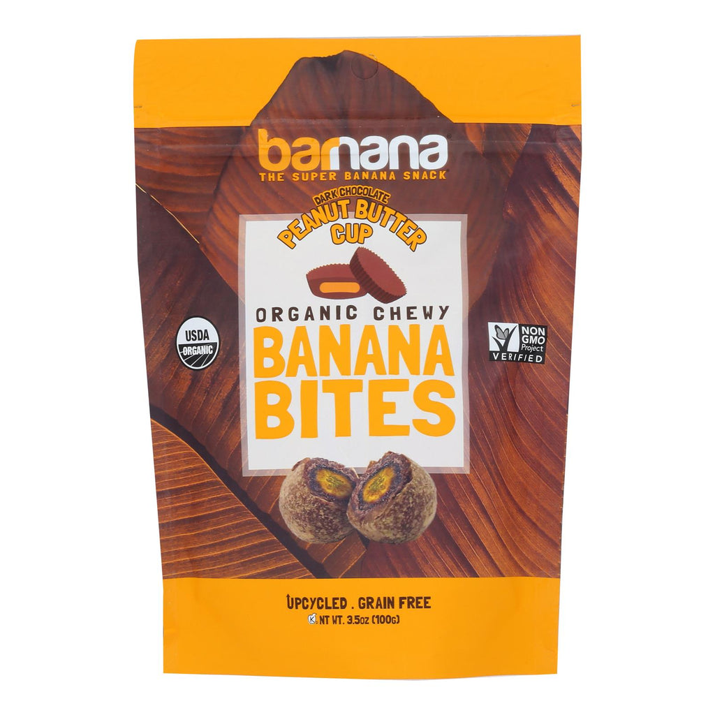 Barnana - Ban Bites Chocolate Pb Cup - Case Of 12 - 3.5 Oz - Lakehouse Foods