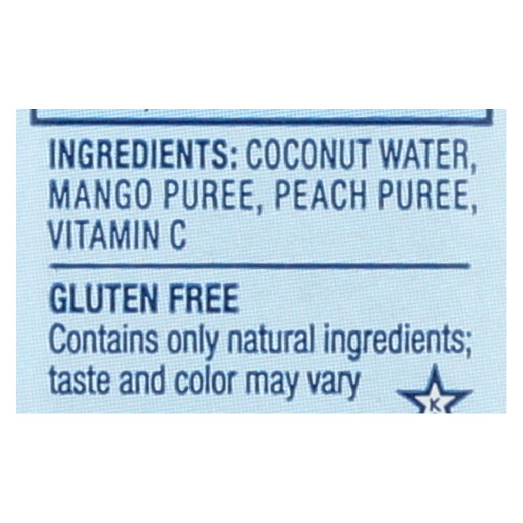 Vita Coco Coconut Water - Peach And Mango - Case Of 12 - 500 Ml - Lakehouse Foods