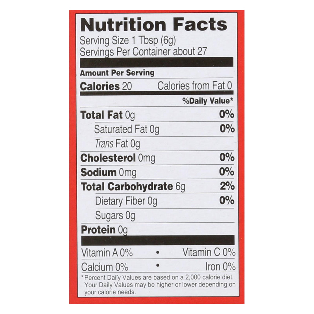 Let's Do Organics Tapioca Granules - Case Of 6 - 6 Oz. - Lakehouse Foods