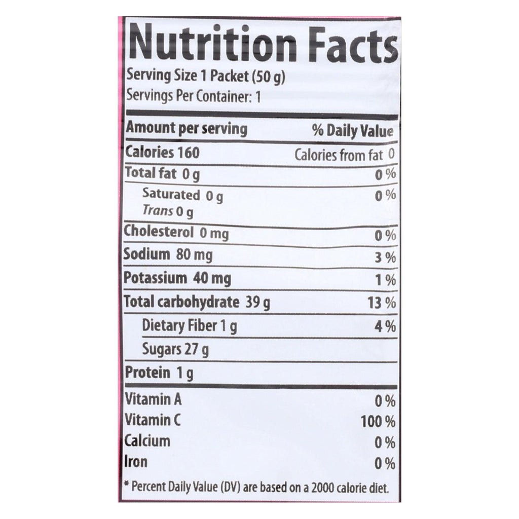 Honey Stinger Energy Chews - Pink Lemonade - Case Of 12 - 1.8 Oz. - Lakehouse Foods