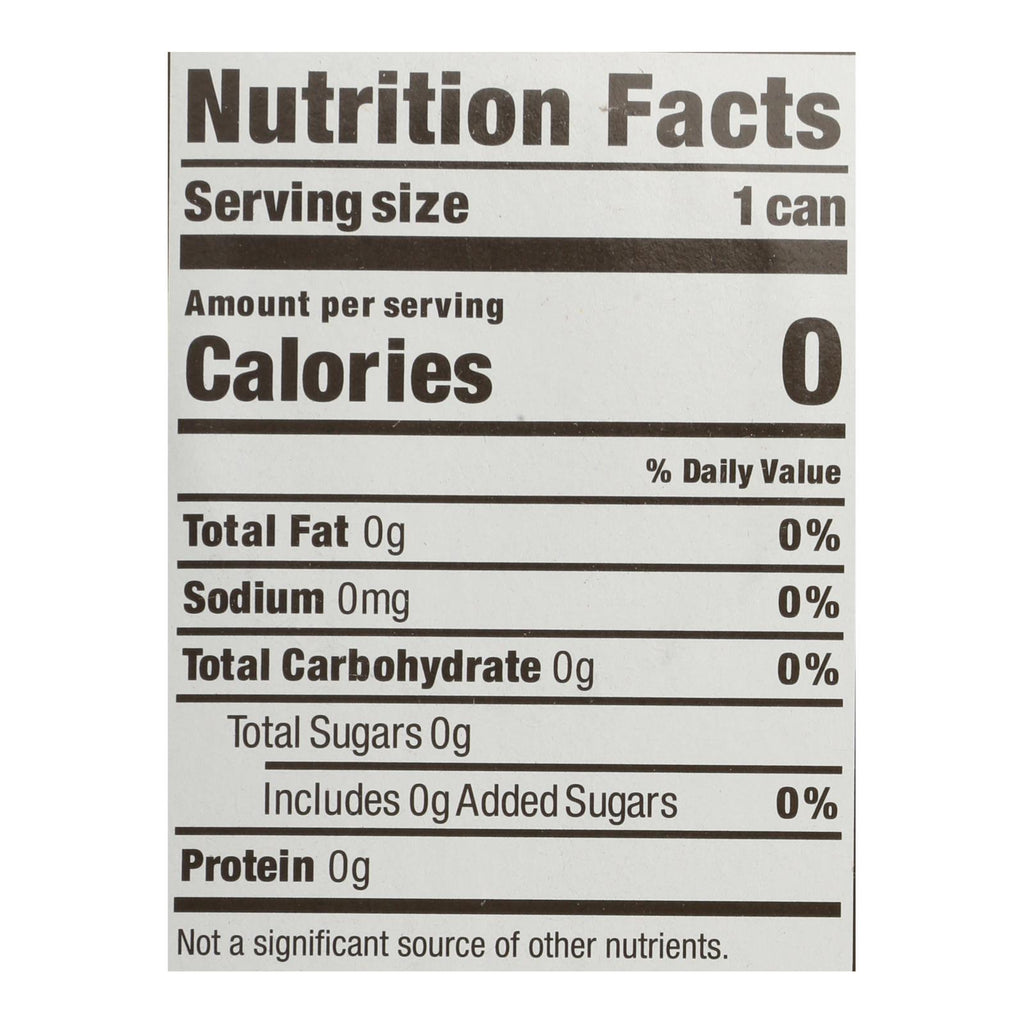 Nixie Sparkling Water - Sparkling Water Lemon - Case Of 3 - 8-12 Fz - Lakehouse Foods