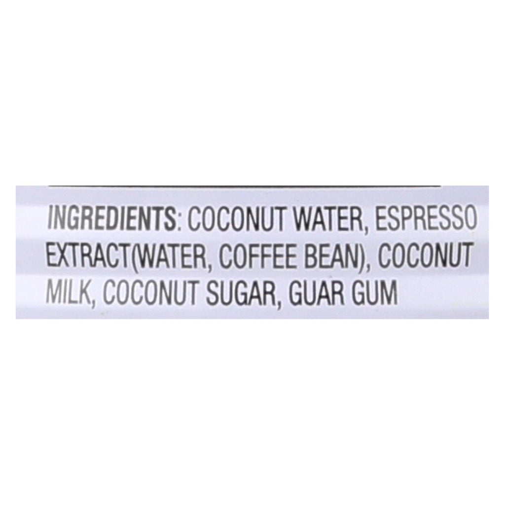 C2o - Pure Coconut Water - Espresso - Case Of 12 - 17.5 Fl Oz. - Lakehouse Foods