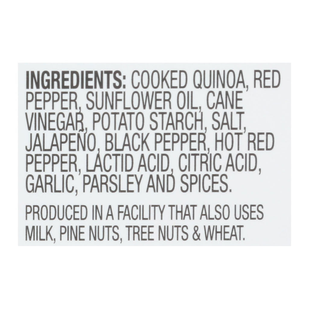 Cucina And Amore - Quinoa Meals - Spicy Jalapeno And Roasted Peppers - Case Of 6 - 7.9 Oz. - Lakehouse Foods