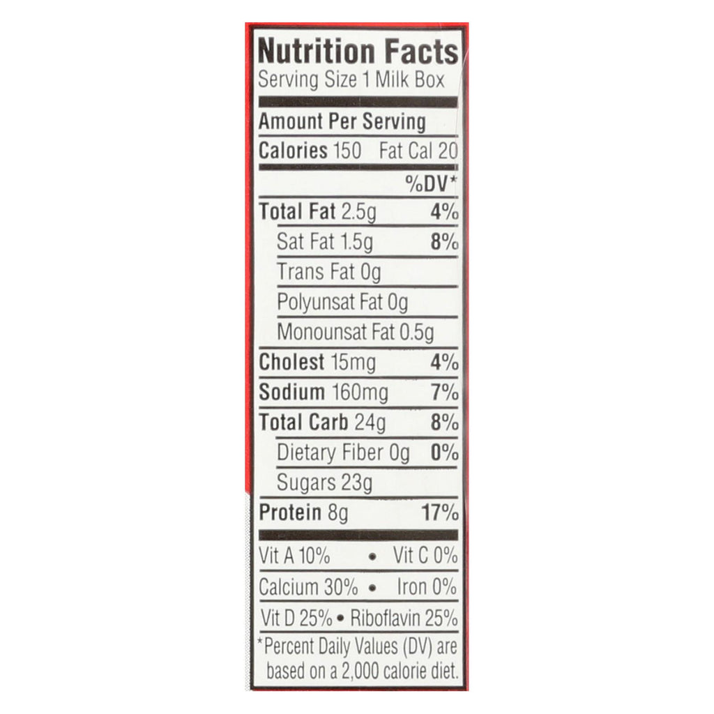 Horizon Organic Dairy Low-fat Milk - Strawberry - Case Of 3 - 8 Fl Oz. - Lakehouse Foods