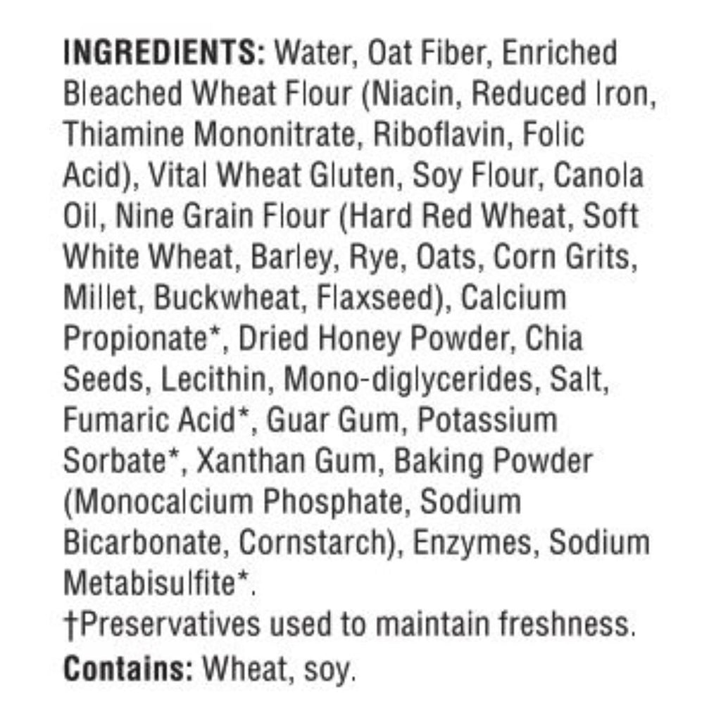Tumaro's 8-inch 9 Grains And Seeds Carb Wise Wraps - Case Of 6 - 8 Ct - Lakehouse Foods