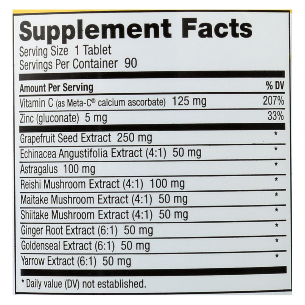 Nutribiotic - Supp Defense Plus - 1 Each 1-90 Ct - Lakehouse Foods