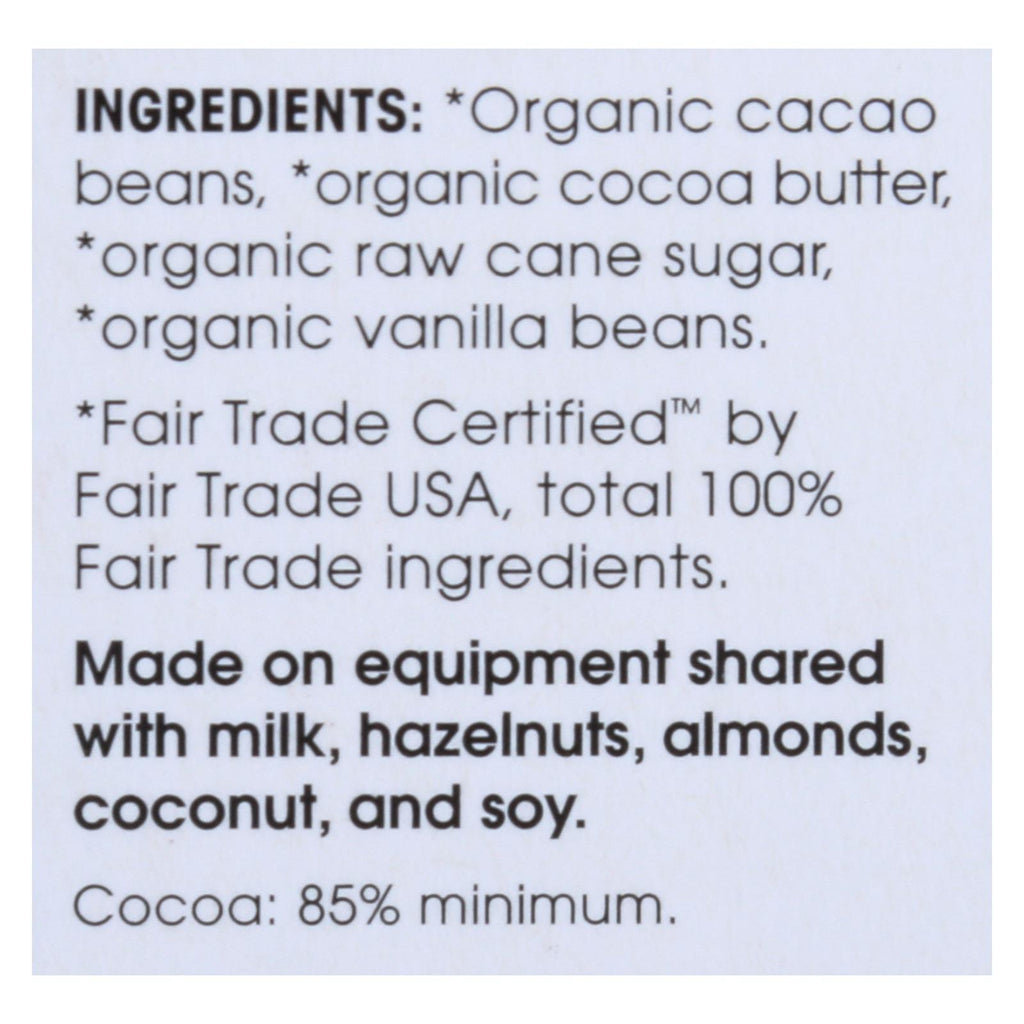 Alter Eco Americas Organic Chocolate Bar - Dark Blackout - 2.82 Oz Bars - Case Of 12 - Lakehouse Foods
