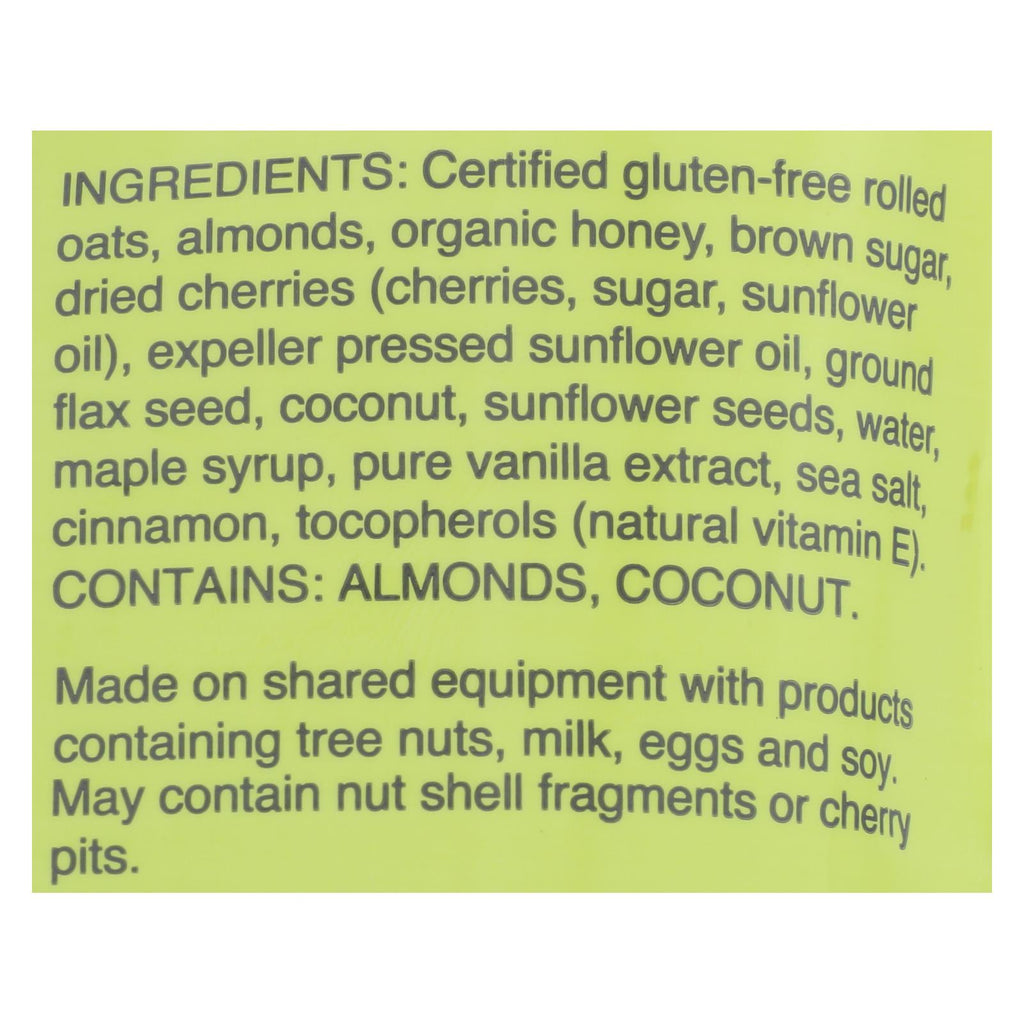 Jessica's Gluten-free Almond Cherry Granola  - Case Of 12 - 11 Oz - Lakehouse Foods