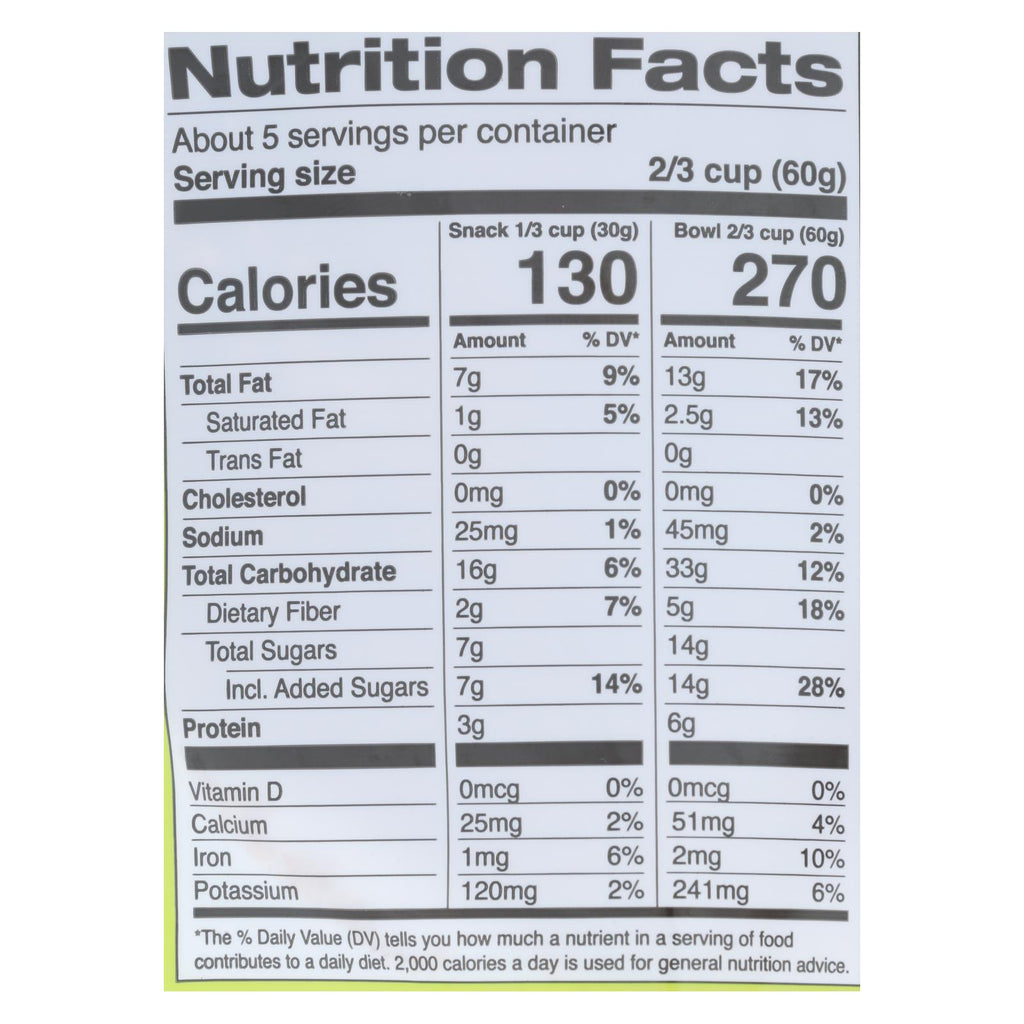 Jessica's Gluten-free Almond Cherry Granola  - Case Of 12 - 11 Oz - Lakehouse Foods