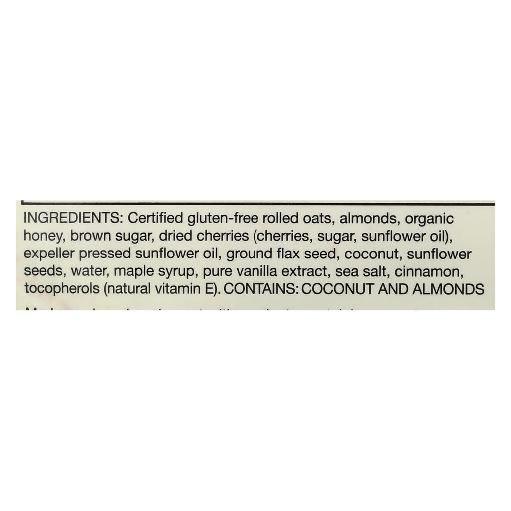 Jessica's Gluten-free Almond Cherry Granola  - Case Of 12 - 11 Oz - Lakehouse Foods