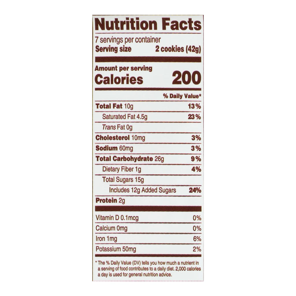 Matt's Cookies - Cookies Chocolate Chip - Case Of 6-10.5 Oz - Lakehouse Foods