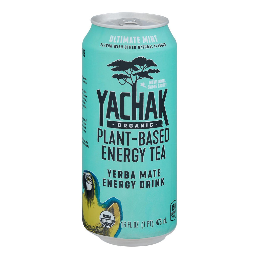 Yachak - Yerba Mate Ultim Mint - Case Of 12-16 Fz - Lakehouse Foods