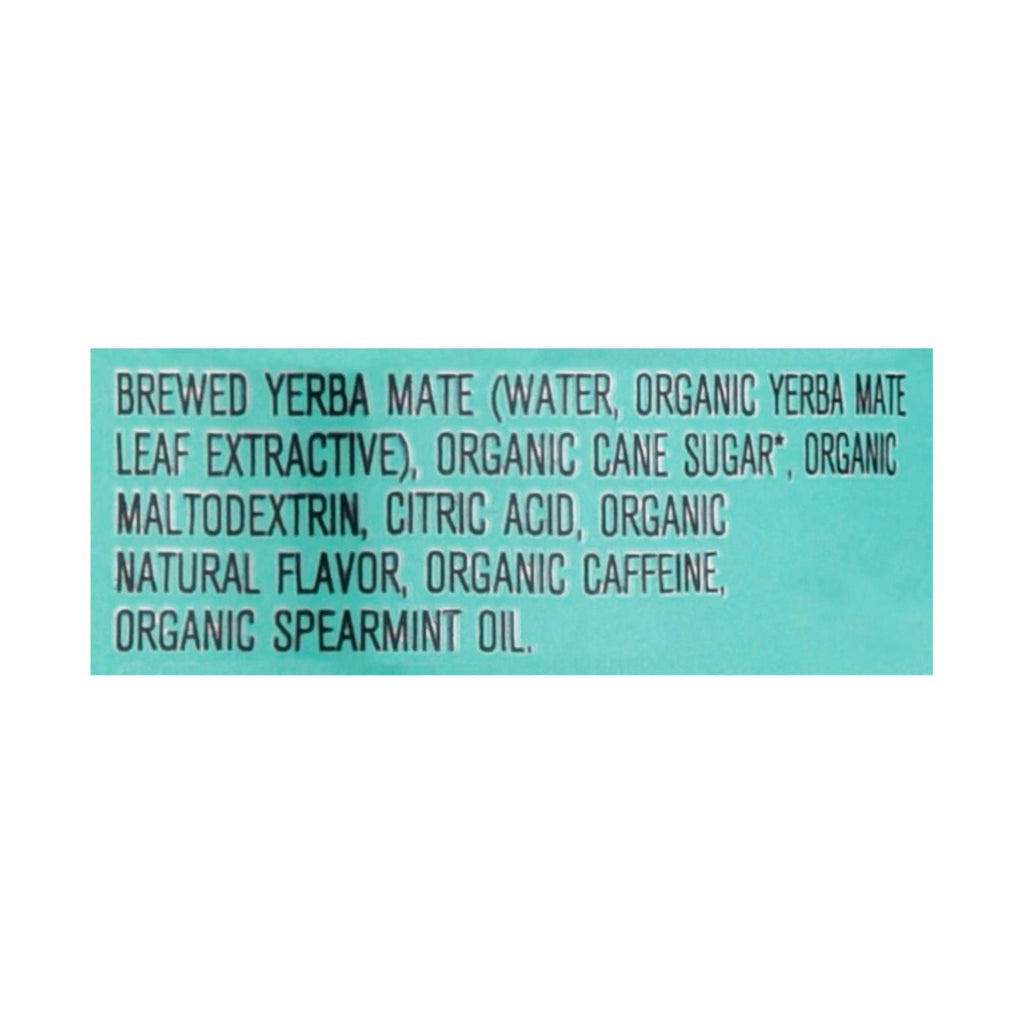 Yachak - Yerba Mate Ultim Mint - Case Of 12-16 Fz - Lakehouse Foods