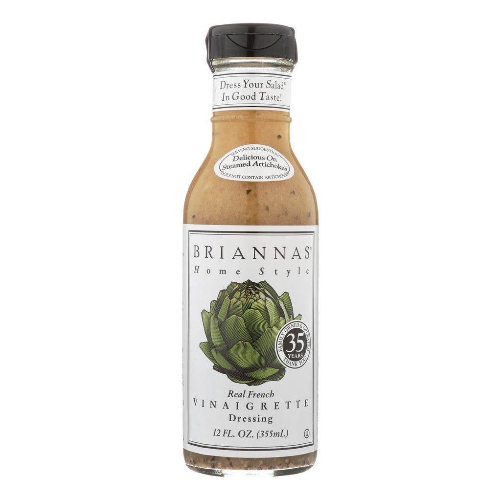 Brianna's - Salad Dressing - Real French Vinaigrette - Case Of 6 - 12 Fl Oz. - Lakehouse Foods