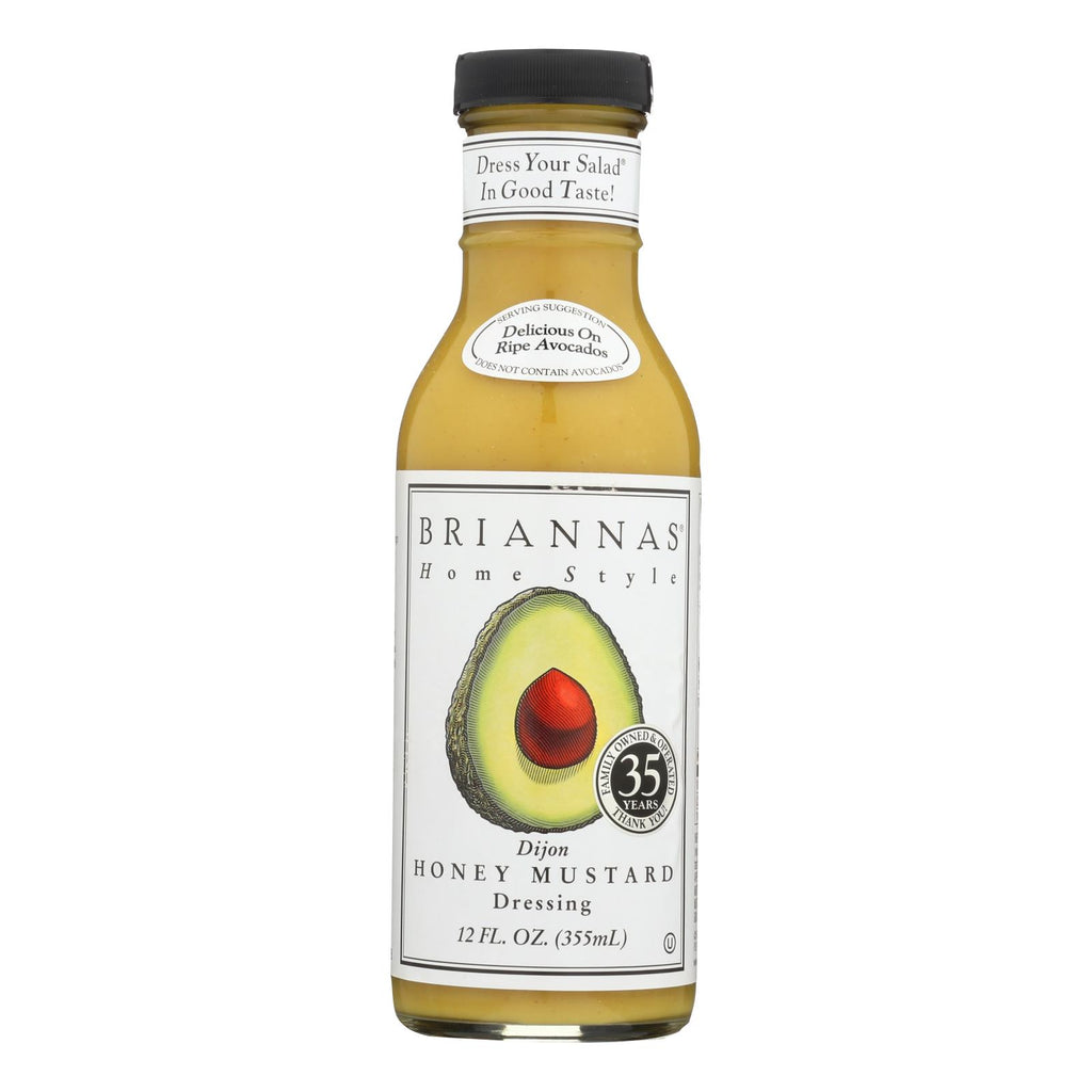 Brianna's - Salad Dressing - Dijon Honey Mustard - Case Of 6 - 12 Fl Oz. - Lakehouse Foods