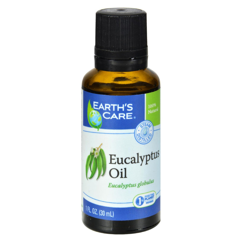 Earth's Care Essential Oil - 100 Percent Pure - Natr - Eucalyptus - 1 Fl Oz - Lakehouse Foods