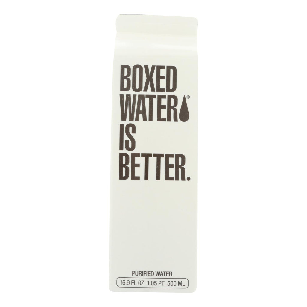 Boxed Water Is Better - Purified Water - Case Of 24 - 16.9 Fl Oz. - Lakehouse Foods