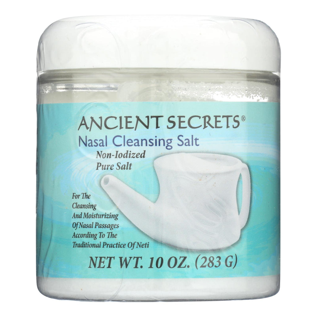 Ancient Secrets Nasal Cleansing Salt - 10 Oz - Lakehouse Foods