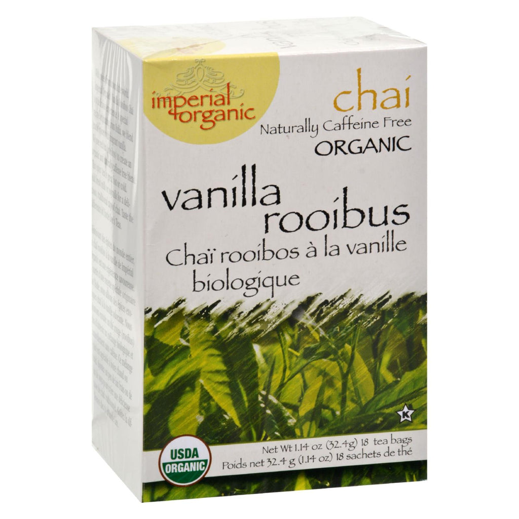 Uncle Lee's Imperial Organic Vanilla Rooibos - 18 Tea Bags - Lakehouse Foods