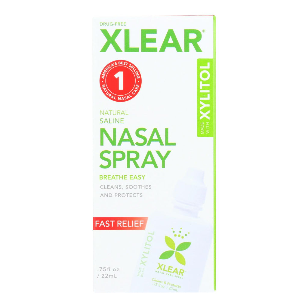 Xlear - Nasal Spray Sinus Single - .75 Fz - Lakehouse Foods