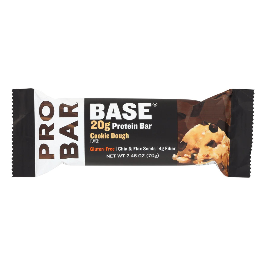 Probar Cookie Dough Core Bar - Case Of 12 - 2.46 Oz - Lakehouse Foods