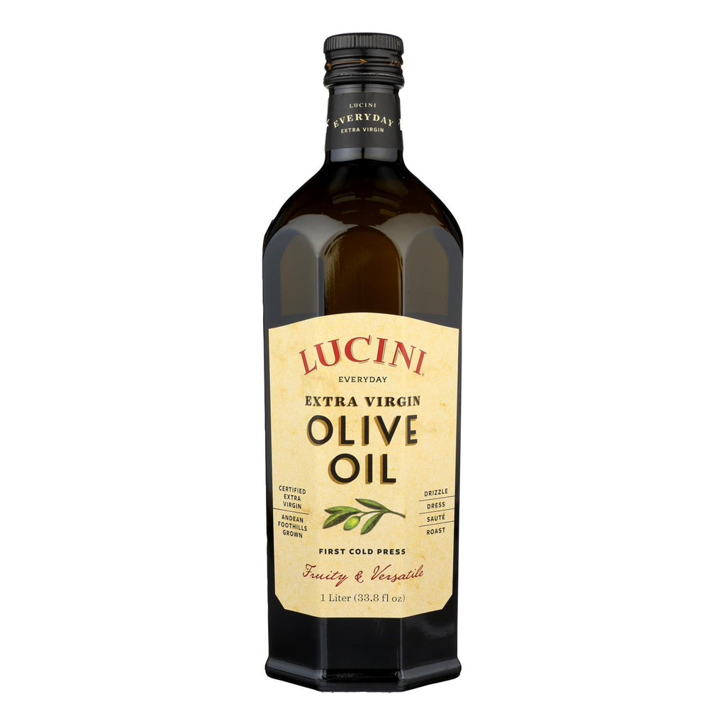 Lucini Italia Select Extra Virgin Olive Oil - Case Of 6 - 1 Liter - Lakehouse Foods