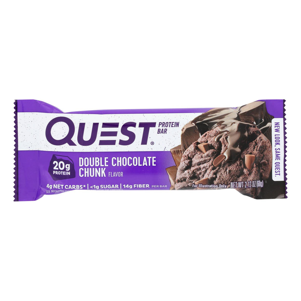 Quest Bar - Double Chocolate Chunk - 2.12 Oz - Case Of 12 - Lakehouse Foods