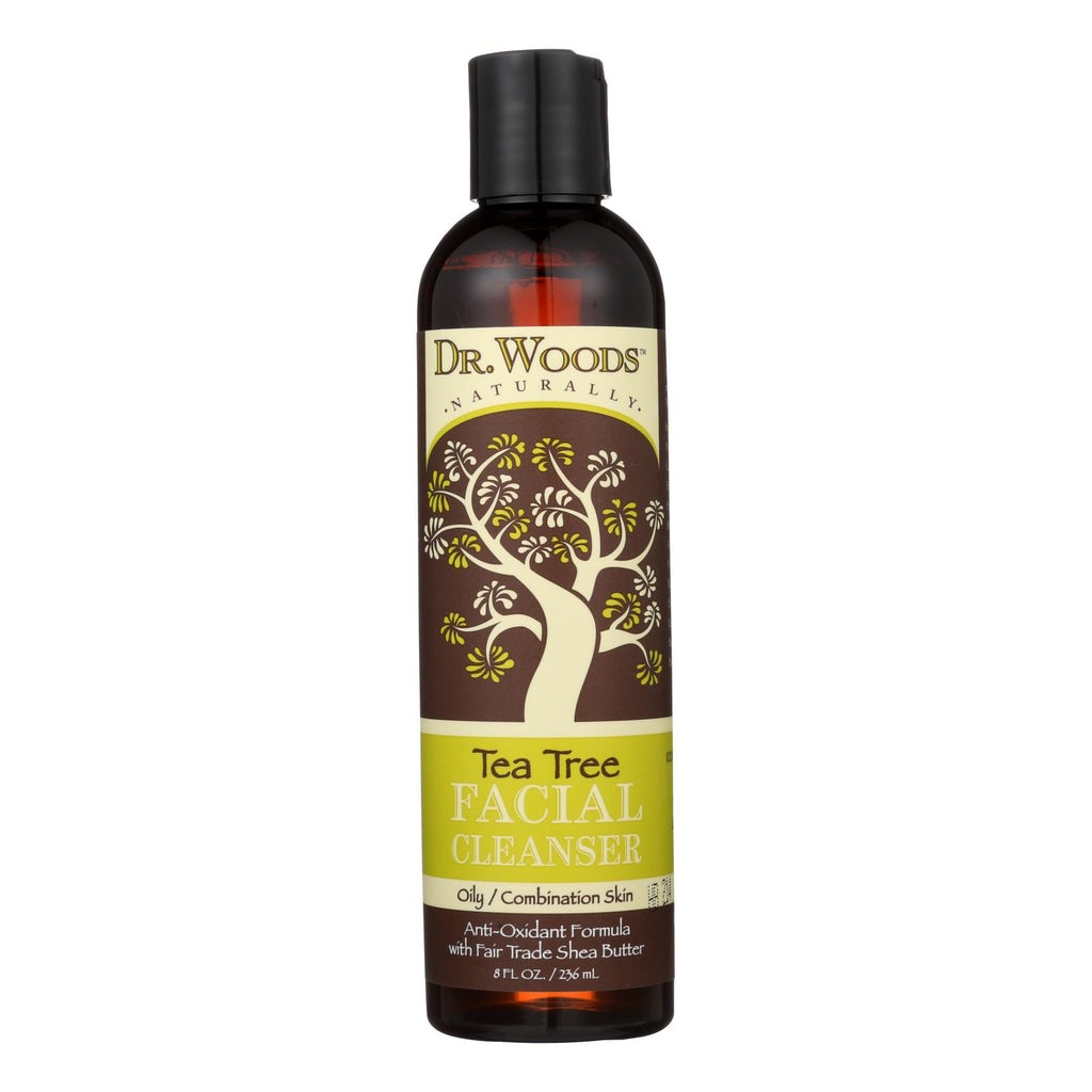 Dr. Woods Facial Cleanser - Tea Tree - 8 Oz - Lakehouse Foods