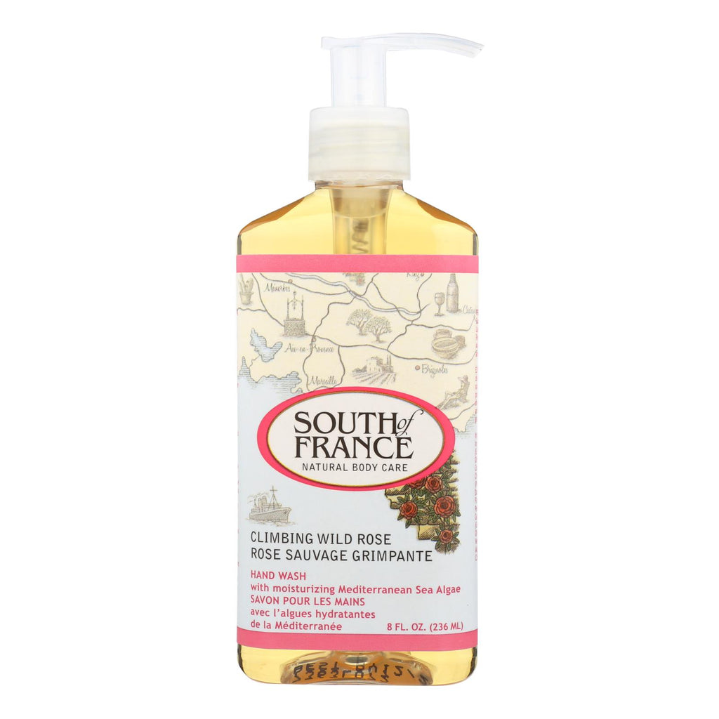 South Of France Hand Wash - Climbing Wild Rose - 8 Oz - 1 Each - Lakehouse Foods