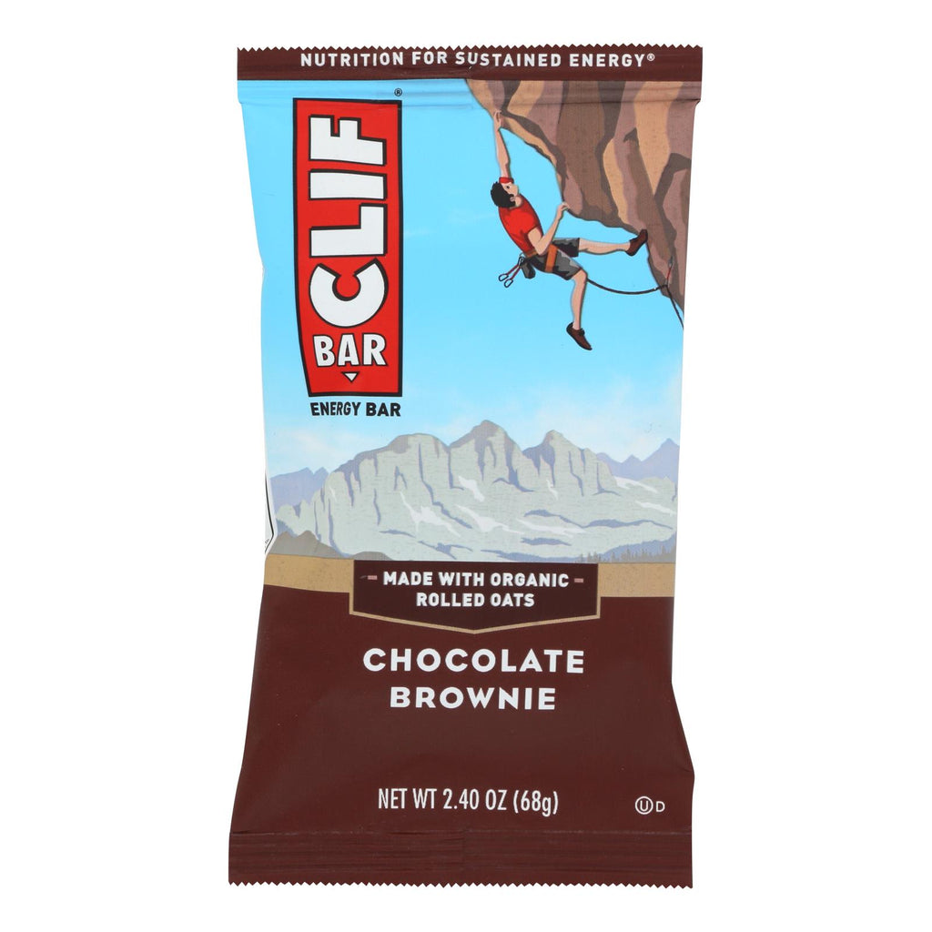 Clif Bar - Organic Chocolate Brownie - Case Of 12 - 2.4 Oz - Lakehouse Foods