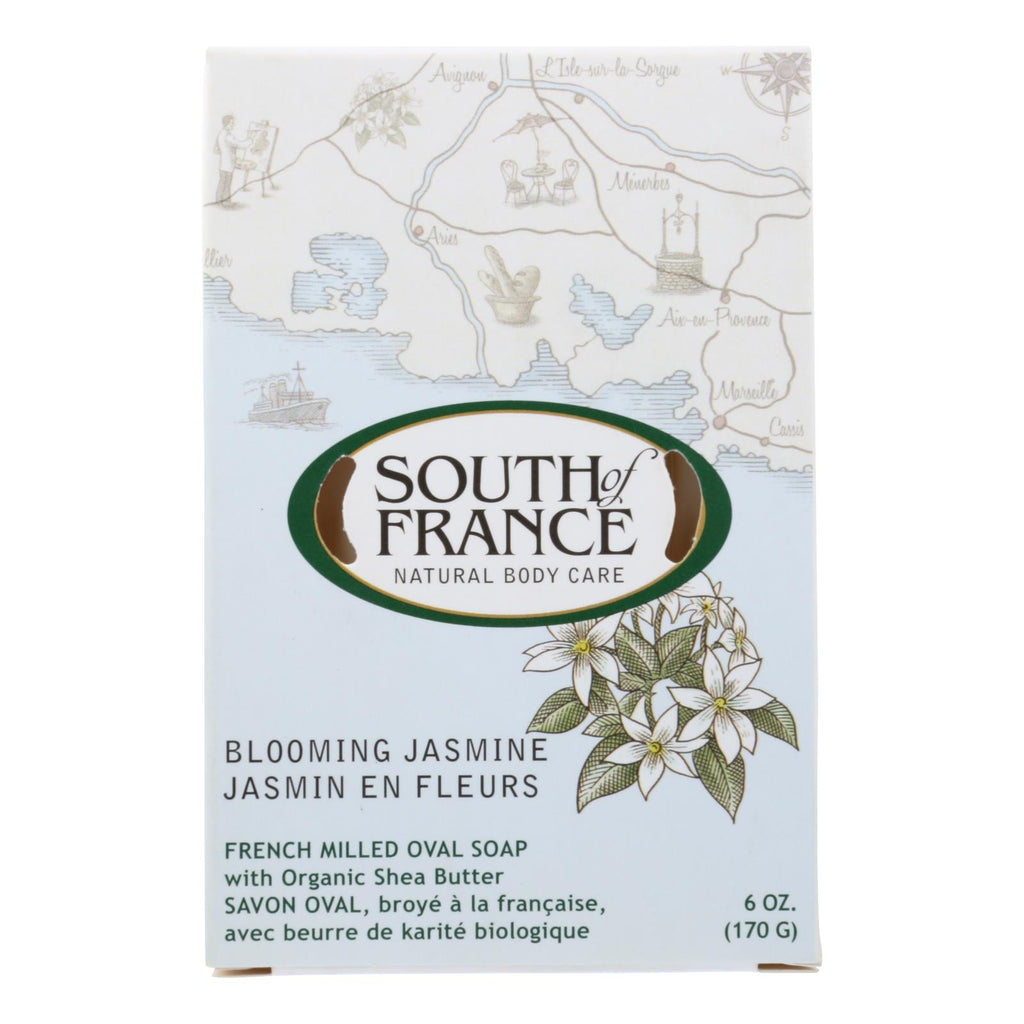 South Of France Bar Soap - Blooming Jasmine - 6 Oz - 1 Each - Lakehouse Foods