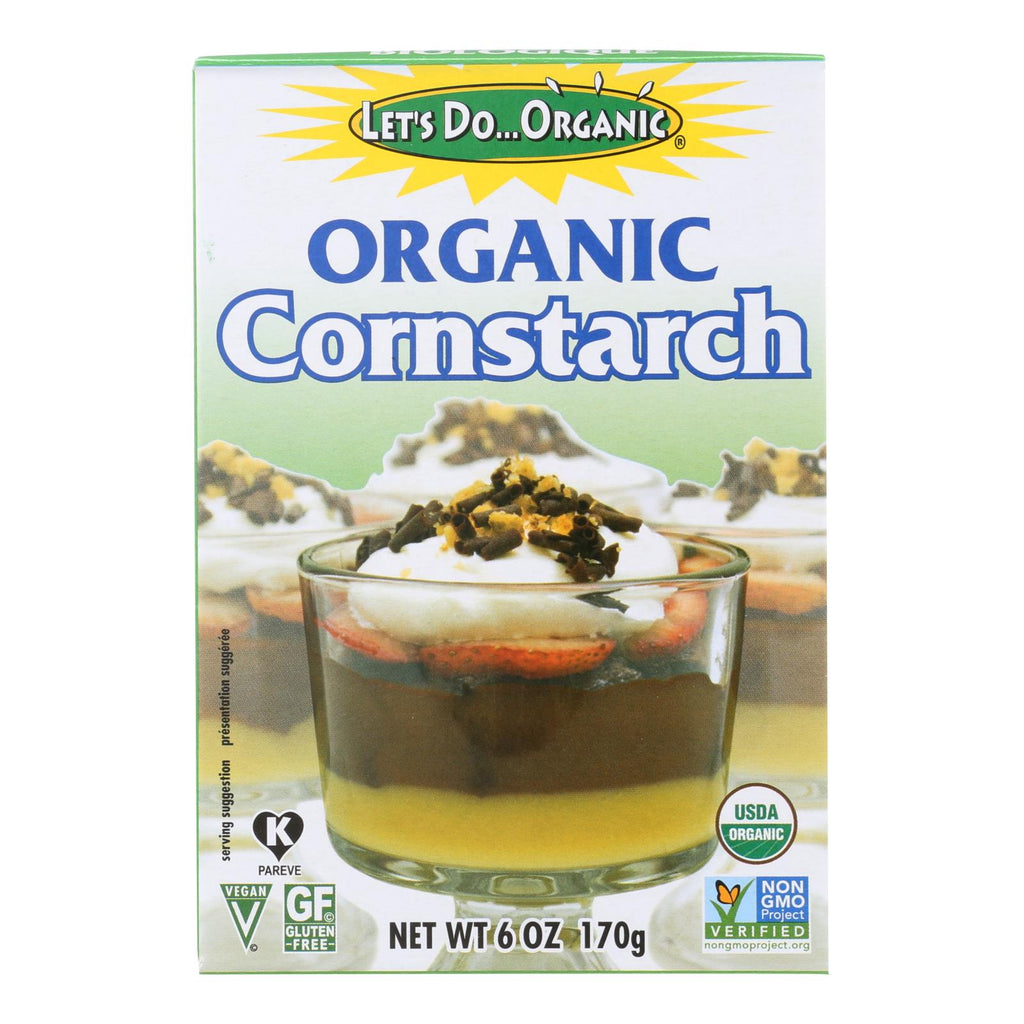 Let's Do Organics Cornstarch - Organic - 6 Oz - Case Of 6 - Lakehouse Foods