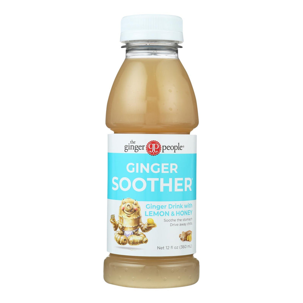 The Ginger People Soother - Ginger - Case Of 24 - 12 Fl Oz. - Lakehouse Foods