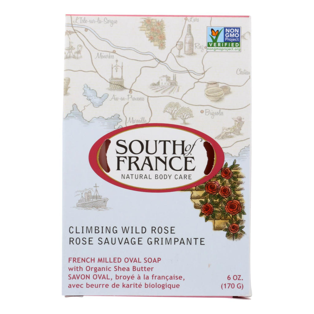 South Of France Bar Soap - Climbing Wild Rose - 6 Oz - 1 Each - Lakehouse Foods