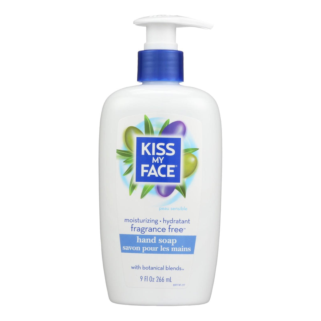 Kiss My Face Moisture Soap Fragrance Free - 9 Fl Oz - Lakehouse Foods