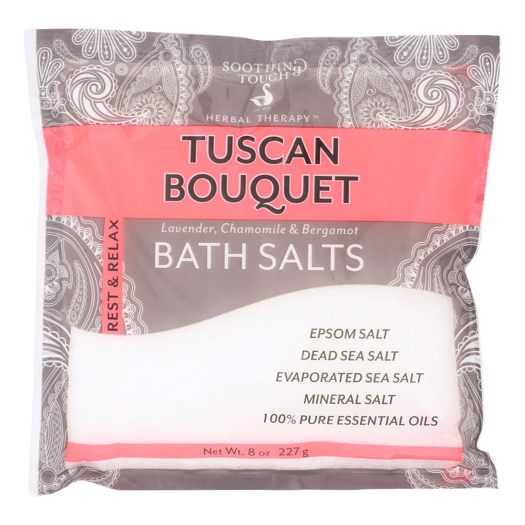 Soothing Touch Bath Salts - Tuscan Bouquet - Case Of 6 - 8 Oz - Lakehouse Foods