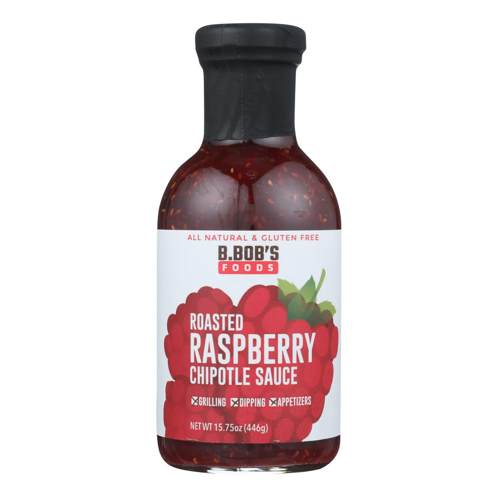 Bronco Bob's - Chipotle Sauce - Roasted Raspberry - Case Of 6 - 15.75 Fl Oz. - Lakehouse Foods