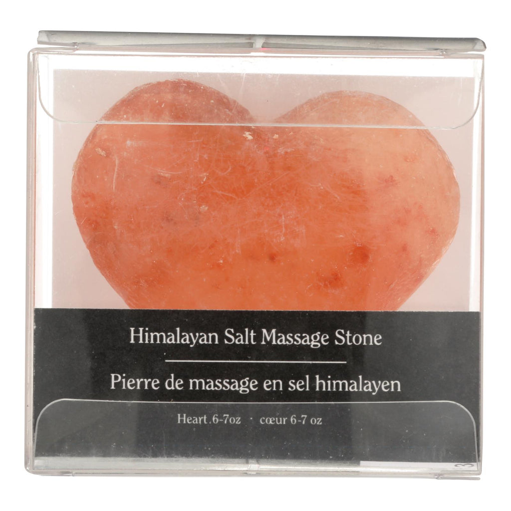Evolution Salt Crystal Salt Stone - Massage Cleansing - Heart - 6 Oz - Lakehouse Foods